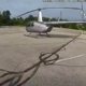 (VIDEO) V trgovino s helikopterjem, ker bi bila pot z avtom predolga