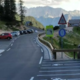 Spuščene zapornice na Vršiču