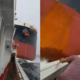 (VIDEO) Silovito trčenje: ribiško ladjo skoraj prevrnilo, posnetek postal viralen