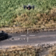 (VIDEO) Dvoboj: Ukrajinski kopenski dron za las ušel ruskemu brezpilotniku
