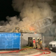 V požaru v podjetju več 10.000 € škode; iskrenje na lokomotivi; mina v vodnjaku
