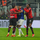 Poraženemu Milanu ni bilo do zabave, tri minute po naslovu Interja je na San Siru sledilo ... (video)