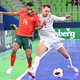 Portugalci stoodstotni končali skupinski del EP v futsalu