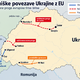 Ukrajina bo gradila dve novi železniški povezavi evropske tirne širine proti EU