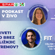 Zdrav življenjski slog brez bližnjic: Viva podkast v živo na sejmu Fit & Well!