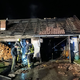 Požar v Črnečah: Uničena garaža in shramba (FOTO)
