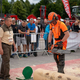 FOTO in VIDEO: Državno gozdarsko tekmovanje z motornimi žagami na Velenjski Visti