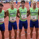 Nov državni rekord za slovensko štafeto, med junaki tudi Filip Oiclj