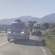 Prometna nesreča v Vasi: cesta zaprta, obvoz čez Vuhred