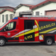 Člani PGD Prevorje prevzeli novo gasilsko vozilo za prevoz posadke