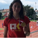 Šentjurska atletinja postala U18 pokalna prvakinja Slovenije na 100 metrov in se uvrstila na EP (video)