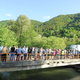 Srečanje na mostu Gmajna: Prijateljstvo ob bistriško-kumrovški meji živi že stoletja (foto, video)