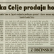 Banka Celje prodaja hotele