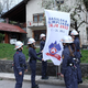 FOTO: Tudi v Črnomlju dvignili zastavo gasilske olimpijade