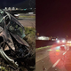 FOTO: Nesreča v Hočah, zastoji tudi na štajerski avtocesti