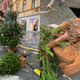 FOTO: Hortikulturno društvo Maribor opozarja na vandalizem v prazničnih dneh