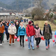 FOTO: Selničani so se množično udeležili Ajdinega pohoda z rdečimi baloni