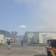 FOTO: Zagorelo v industrijskem kompleksu, nad Lenartom oblak črnega dima