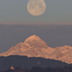 FOTO: Čudoviti prizori! Polna luna nad Triglavom