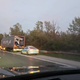 FOTO: Nevarno dogajanje na avtocesti: Neznanca v avtomobile metala kamenje, dva poškodovana