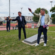 FOTO in VIDEO: V Mariboru postavili prvo javno »štrbunk« igro v Sloveniji