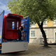 FOTO in VIDEO: Maribor dobil prenovljeni kiosk K67. Oblikovalska ikona znova oživela pred galerijo ...