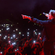 FOTO in VIDEO: Lampiončki znova privabili množico študentov, ki so žurali do jutranjih ur
