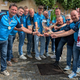 FOTO in VIDEO: Slovenska vinska reprezentanca pred Najstarejšo trto proslavila naslov evropskega prvaka