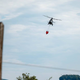 FOTO in VIDEO: V okolici Slovenske Bistrice zagorelo na težko dostopnem terenu, pomaga tudi helikopter