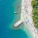 Na priljubljenem hrvaškem otoku kopanje na dveh plažah ni priporočljivo