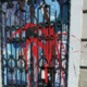 Mariborska knjigarna tarča vandalizma, na pročelju pustili sovražni napis