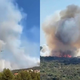 VIDEO: Požar pri Primoštenu se širi: prebivalci prejeli opozorilo na telefone