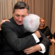 Ganljivo srečanje Boruta Pahorja in Jadranke Kosor: drug drugega kar nista hotela izpustiti (VIDEO)