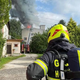 Močan požar v Mariboru! Dim je viden več kilometrov daleč