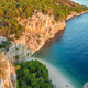 Sanjska plaža na Hrvaškem, ki obljublja mir in tišino