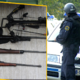 Moški iz okolice Izole grozil z orožjem, policisti so mu nato v hišni preiskavi zasegli pravo orožarno