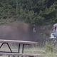 Kamere ujele grozljiv incident: ponoreli bizon drvel proti prestrašenemu turistu, ki mu ni uspelo pobegniti (VIDEO)