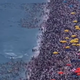 To je najbolj natrpana plaža na svetu: pravijo ji človeško mravljišče, do morja se je skoraj nemogoče prebiti (FOTO in VIDEO)