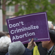 Blokada zakona proti pravici do splava