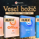 Doživljenjska licenca MS Office 2021 za 30 € in Windows 11 za 13 € v božični razprodaji Keysoff!