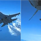 [Video] Ameriška vojska le razkrila posnetek, ki prikazuje trčenje ruskega letala v ameriški brezpilotnik
