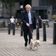 Boris Johnson se po Londonu sam sprehaja s psom