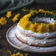 Regratov venček: sočen in kremast pomladni kolač