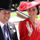 Kate Middleton na petkovem dogodku blestela v rdeči obleki