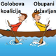 Han, Židan in podobni politični “gospodarstveniki” na GZS modrovali, da “smo na istem čolnu in da moramo veslati v isto smer”