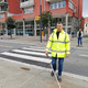 Koper: slepi in slabovidni opozarjajo na zanje povsem neustrezno prenovo nekaterih prehodov za pešce (FOTO)