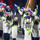 Odprtje zimskih olimpijskih iger: Slovenci mimohod opravili na treh lokacijah