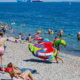 Prenočila v šotoru na koprski plaži