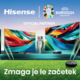 Oglejte si EURO 2024 na televizorjih Hisense