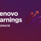 Skupina Lenovo: Rezultati za tretje četrtletje 2024/25